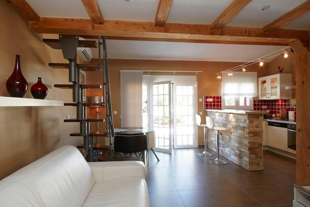 Studio Dans Villa Avec Piscine Cassis Exterior foto